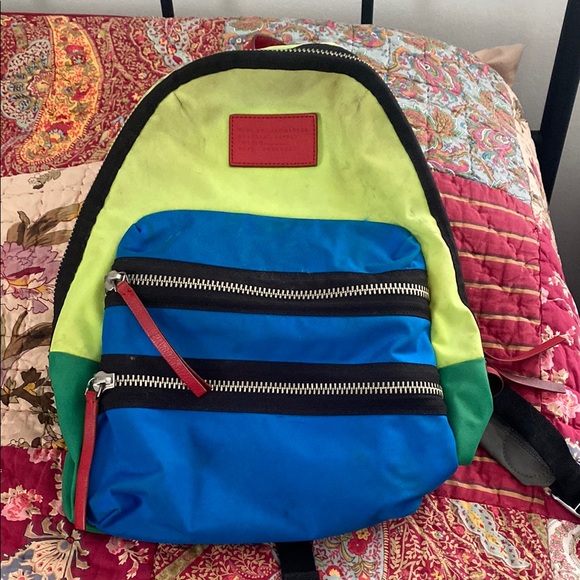 Blue and Green Marc Jacob’s Backpack - Picture 1 of 1